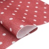 Фетр листовой мягкий с рисунком 'Горох', 1.0мм, 20х30см, 5 шт/упак, Astra&Craft (AF804/YF602 темно-красный)