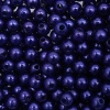 Бусины пластиковые, 'жемчуг', цветные, круглые, 5мм, 25гр, Astra&Craft (041 NL синий)