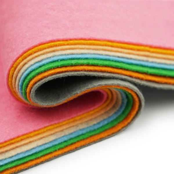 Фетр листовой мягкий ассорти, 1.0мм, 20х30см, 8шт/упак, Astra&Craft (1)