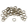 4AR255/256 Кольцо соединительное двойное, 8мм, 50шт/упак, Astra&Craft (Латунь)