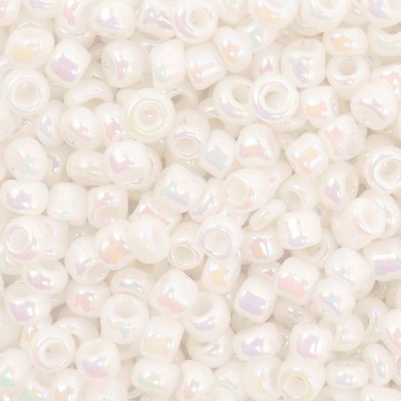 Бисер, (стекло), 11/0, упак./20 гр., Astra&Craft (401 белоснежный)