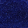 Бисер, (стекло), 11/0, упак./20 гр., Astra&Craft (8 синий/прозрачный)