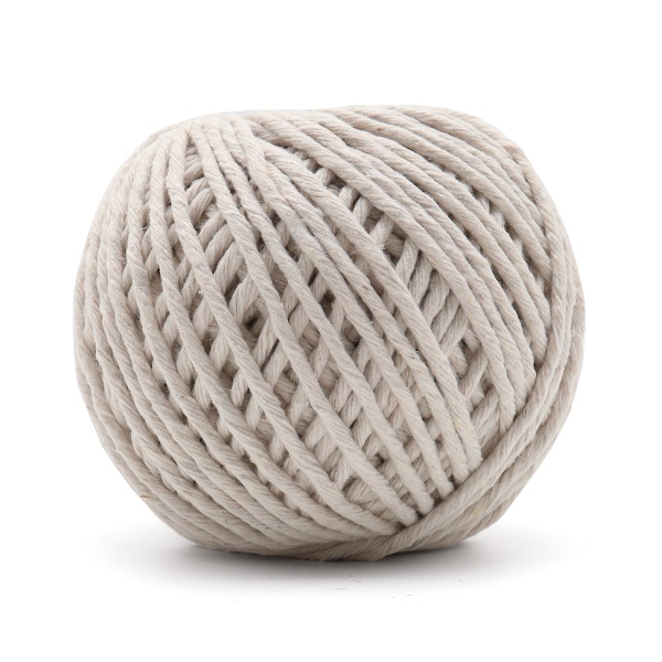 73853 Шпагат х/б 1500 текс, 2-3мм*50м, 60 гр (+/- 5 гр), белый