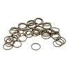 4AR247/248/249 Кольцо соединительное 0,9*10мм, 50шт/упак, Astra&Craft (Латунь)