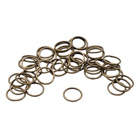 4AR247/248/249 Кольцо соединительное 0,9*10мм, 50шт/упак, Astra&Craft (Латунь)