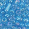 Бисер Astra&Craft 6/0, 15г (163 св.голубой/прозр.радужный)