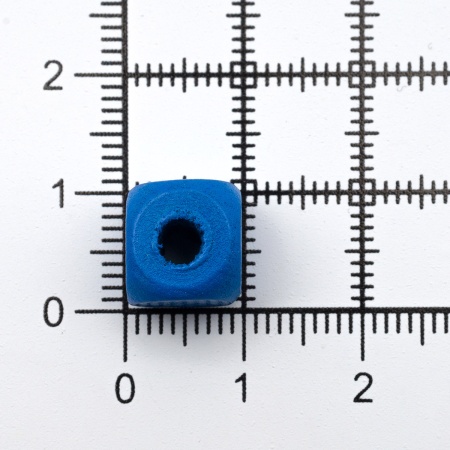 4AR397 Бусины деревянные, цветной микс, куб, 10мм, 18гр, 35шт/упак, Astra&Craft (Яркий микс)