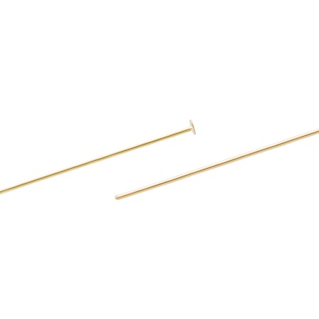 OTH1517 Штифты с плоской головкой, 0,6*45мм, 50 (+/-5)шт/упак, Astra&Craft (золото)