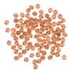 2023 Бусины пластиковые, акрил, прозрач. в цвете, граненые круглые, 8мм, 25гр, Astra&Craft (84 коричневый)