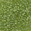Бисер, (стекло), 11/0, упак./20 гр., Astra&Craft (104 салат/прозрачный, глянцевый)