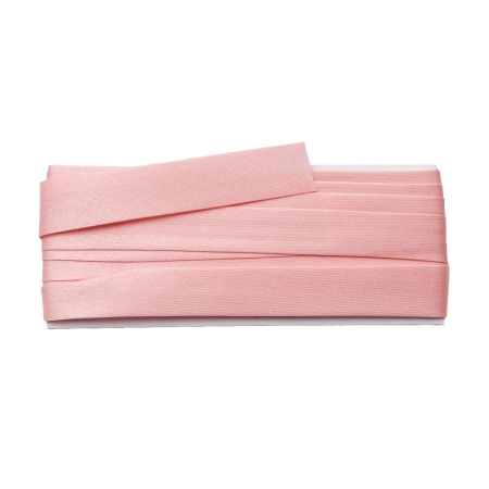 Косая бейка атласная 1,5см*5м 0000-1534 (6056 розовый)