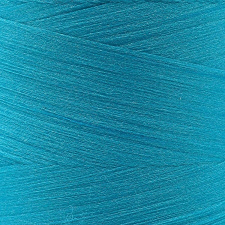 Нить текстурированная некрученая 150D/1, 5000ярд (259 ярко-бирюзовый)