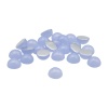 Полубусины пластиковые, 'желейные', полупрозрачные в цвете, 8мм, 25шт/упак, Astra&Craft (J11 светло-сиреневый)