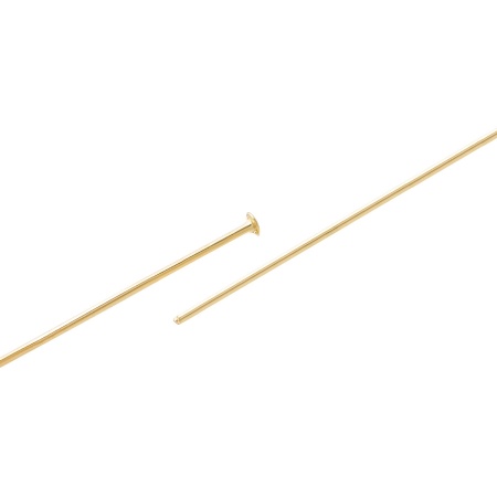 Штифты с плоской головкой 45мм, 50 (+/-5)шт/упак, Astra&Craft (золото)