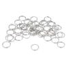 4AR255/256 Кольцо соединительное двойное, 8мм, 50шт/упак, Astra&Craft (Никель)