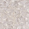 Бисер Astra&Craft 6/0, 15г (21 белый/прозр.серебрист.центр(круг.отв.))