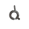 4AR239 Замок для бус кольцо 6мм, 5шт/упак, Astra&Craft (Черный никель)