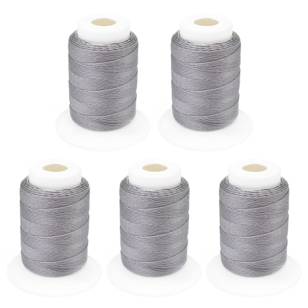 Филаментная нить 420D/3, 137 м, Astra&Craft (6144/367 светло-серый)