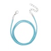 4AR343 Шнур вощеный с замком, 2мм, 45см. Astra&Craft (41 голубой)