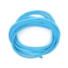 Шнур для бижутерии, и/замша 3мм, 1м (А 077 Голубой)