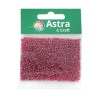 Бисер, (стекло), 11/0, упак./20 гр., Astra&Craft (105B бордовый/прозр.глянцевый)