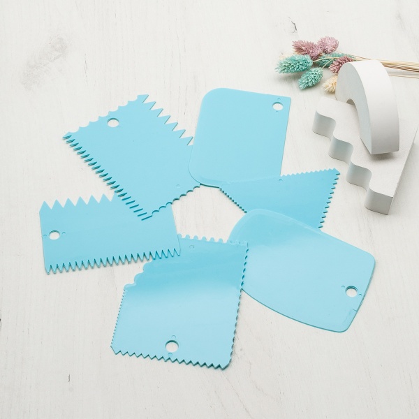 51006 Набор скребков для пластики, краски, скульптуры, пластик 6 шт/уп Astra&Craft