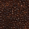 Бисер, (стекло), 11/0, упак./20 гр., Astra&Craft (13 коричневый/прозрачный)