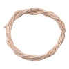 КЖ009НН1 Канитель жесткая Розовое золото 1 мм, 5 гр. +/- 0,1 гр.