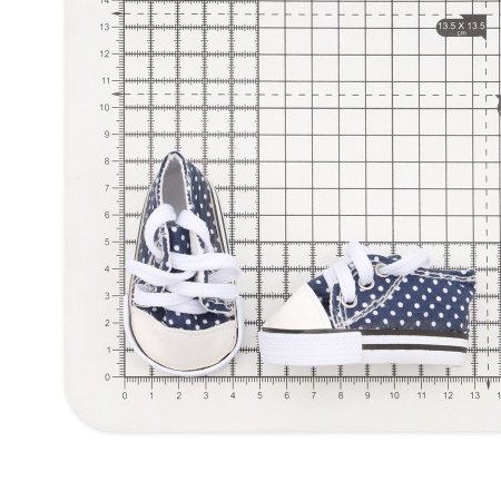 SH-0037 Кеды 7.5*4*3.5 см, 1 пара, Astra&Craft (синий)