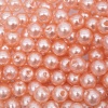 Бусины пластиковые, 'жемчуг', цветные, круглые, 6мм, 25гр, Astra&Craft (006 NL розовый)