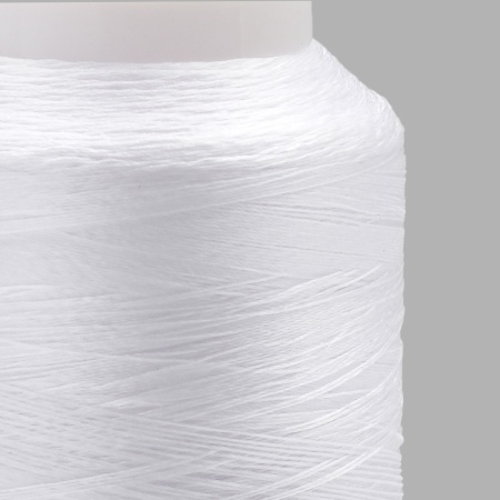 Филаментная нить 50D/3, 1000 м, 100% п/э, Astra&Craft (белый)