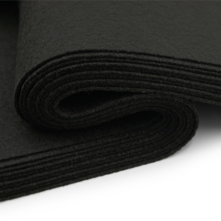 Фетр листовой мягкий, 1.0мм, 20х30см, 10 шт/упак Astra&Craft (AF870 черный)