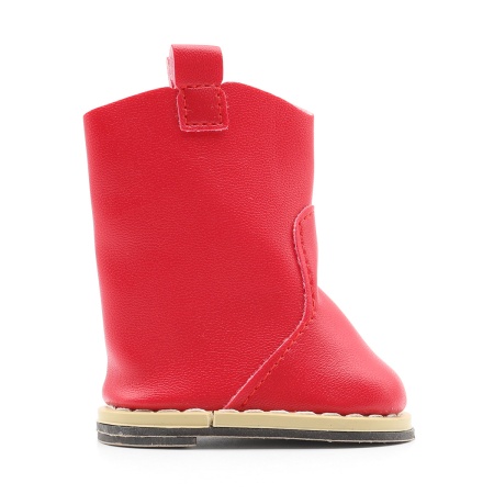 SH-0013 Сапожки для кукол, 7,5см*8 см, 1 пара, Astra&Craft (красный)