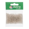Бисер, (стекло), 11/0, упак./20 гр., Astra&Craft (1100 Белый/прозрачный)