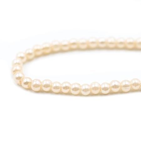 Бусины пластиковые, 'жемчуг', цветные, круглые, 3мм, 20гр, Astra&Craft (006 NL розовый)