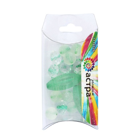 TR-2150 Набор декоративных бусин, упак./14 шт., Астра Premium