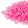 2004 Бусины пластиковые, полупроз., цветные, круглые, 4мм, 20гр, 600(+/-20)шт/упак, Astra&Craft (022 розовый)