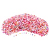 Бусины плоские из полимерной глины 6мм 500г, Astra&Craft (B2 малиновый микс)