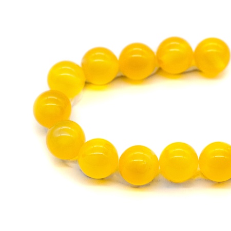 4AR310 Бусины арагонит 8мм, 12шт/упак, Astra&Craft