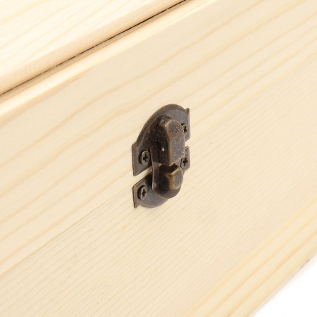 LYE231117 Шкатулка деревянная 'Сундучок', 29*22*19см