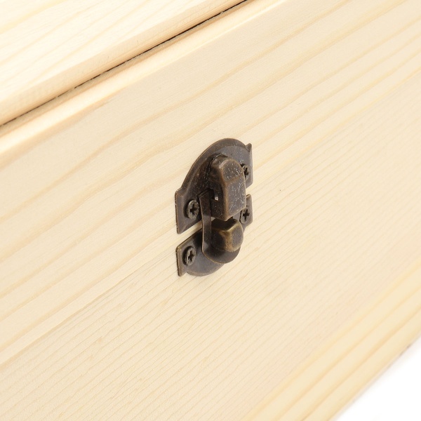 LYE231117 Шкатулка деревянная 'Сундучок', 29*22*19см